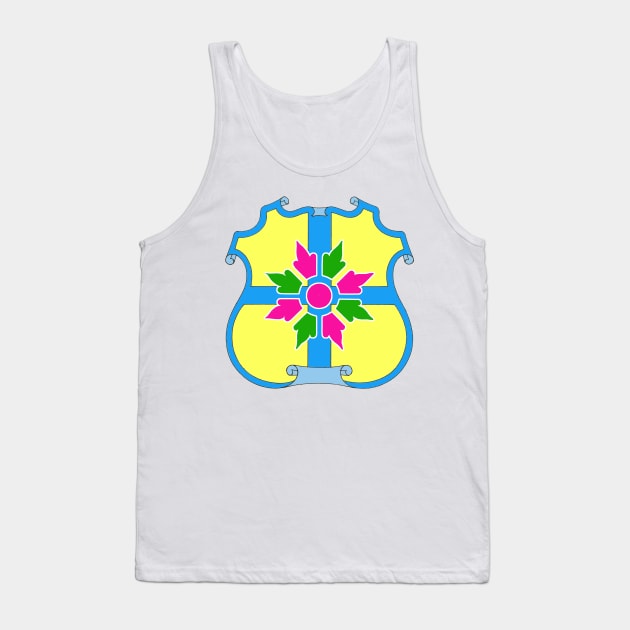 Emblem sign of spring Arethuza Tank Top by Marccelus